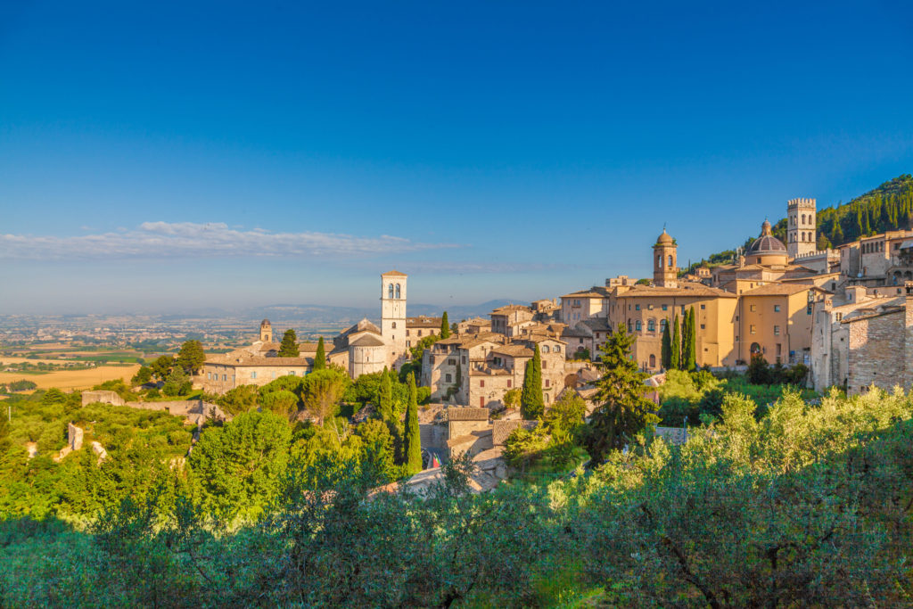 Assisi Pilgern Weg 