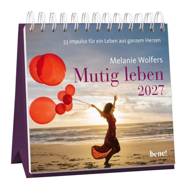 Mutig leben Kalender Melanie Wolfers 2027